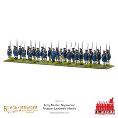 Army Muster: Napoleonic Prussian Landwehr Infantry