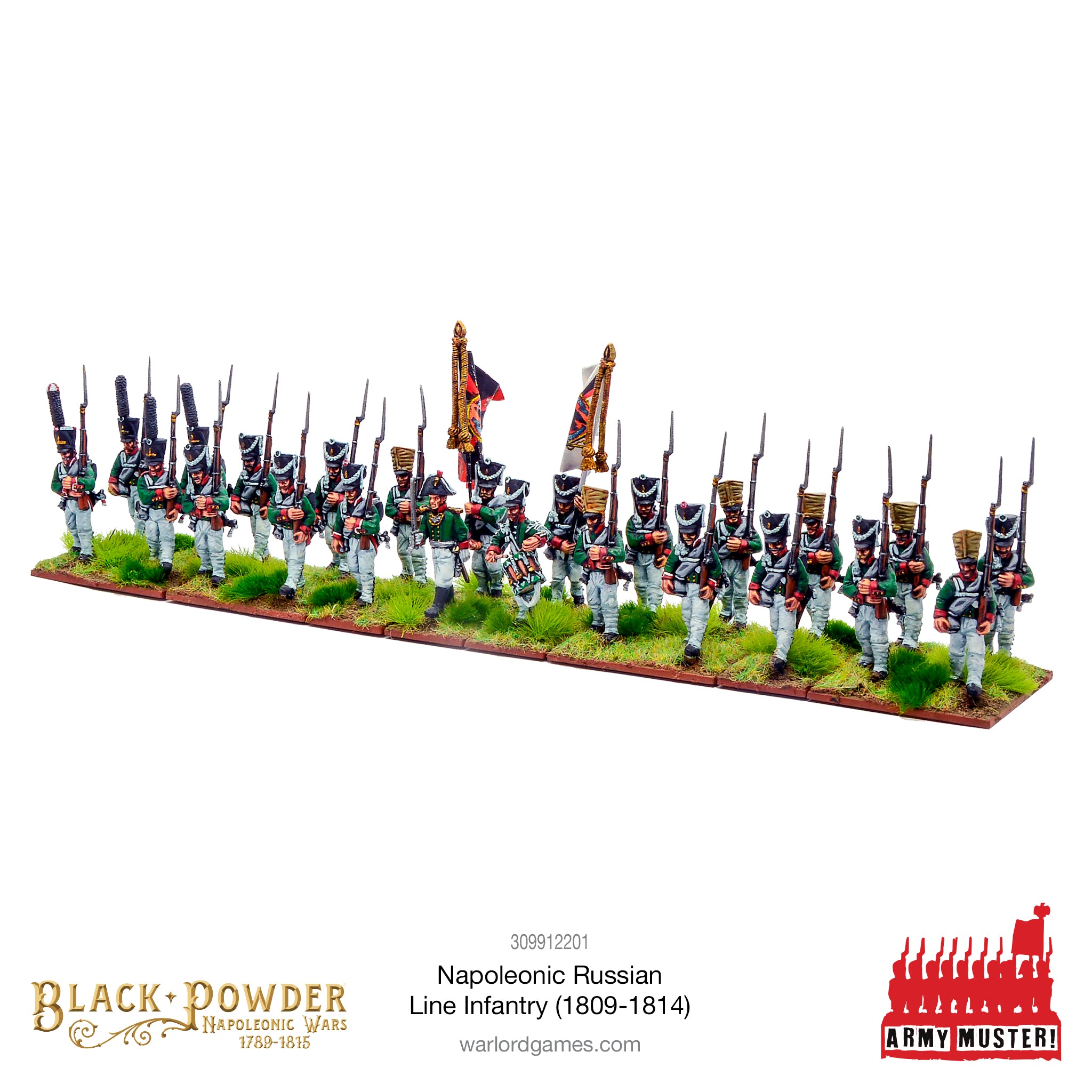 Army Muster: Napoleonic Russian Line Infantry (1809-1814)