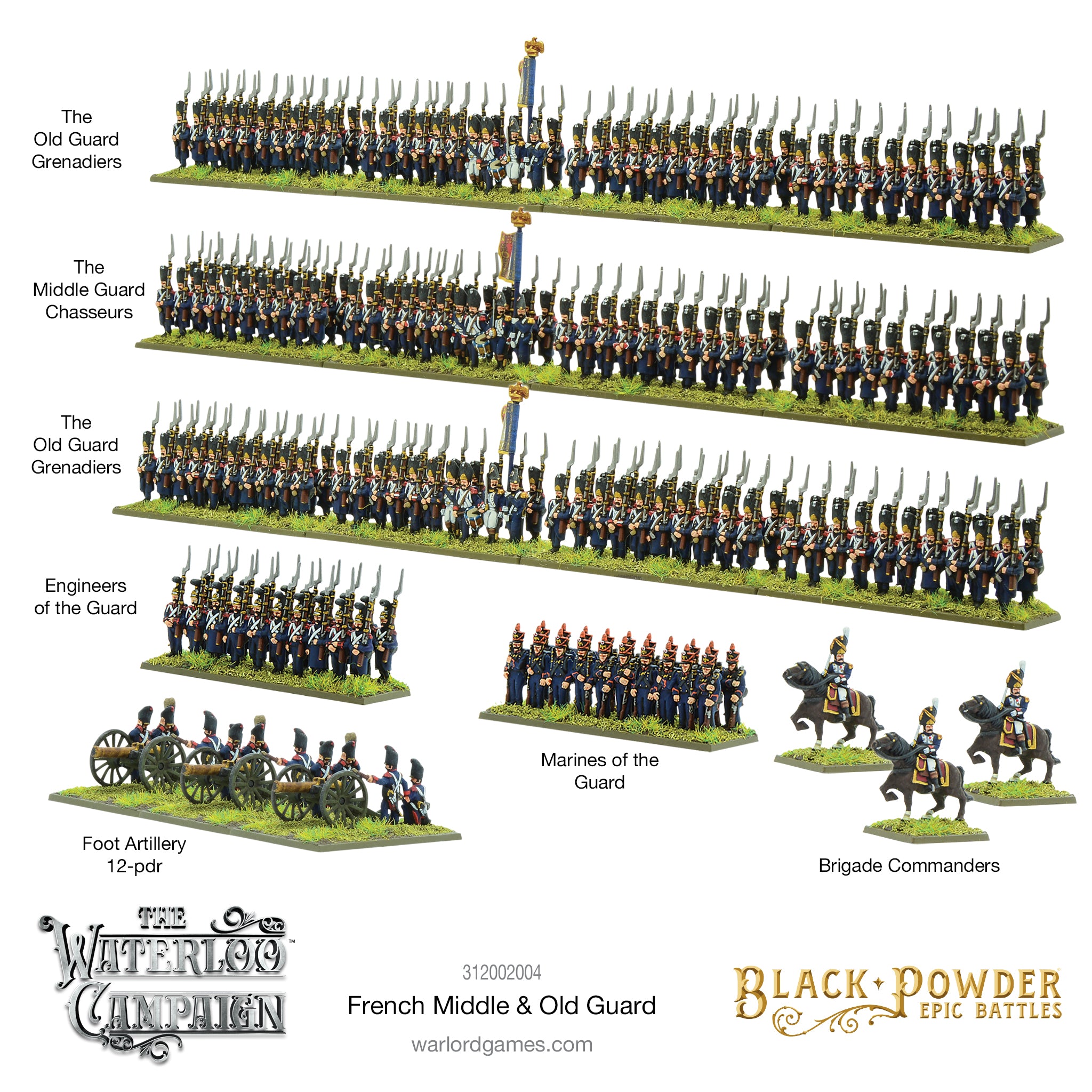 Black Powder Epic Battles: French Middle & Old Guard