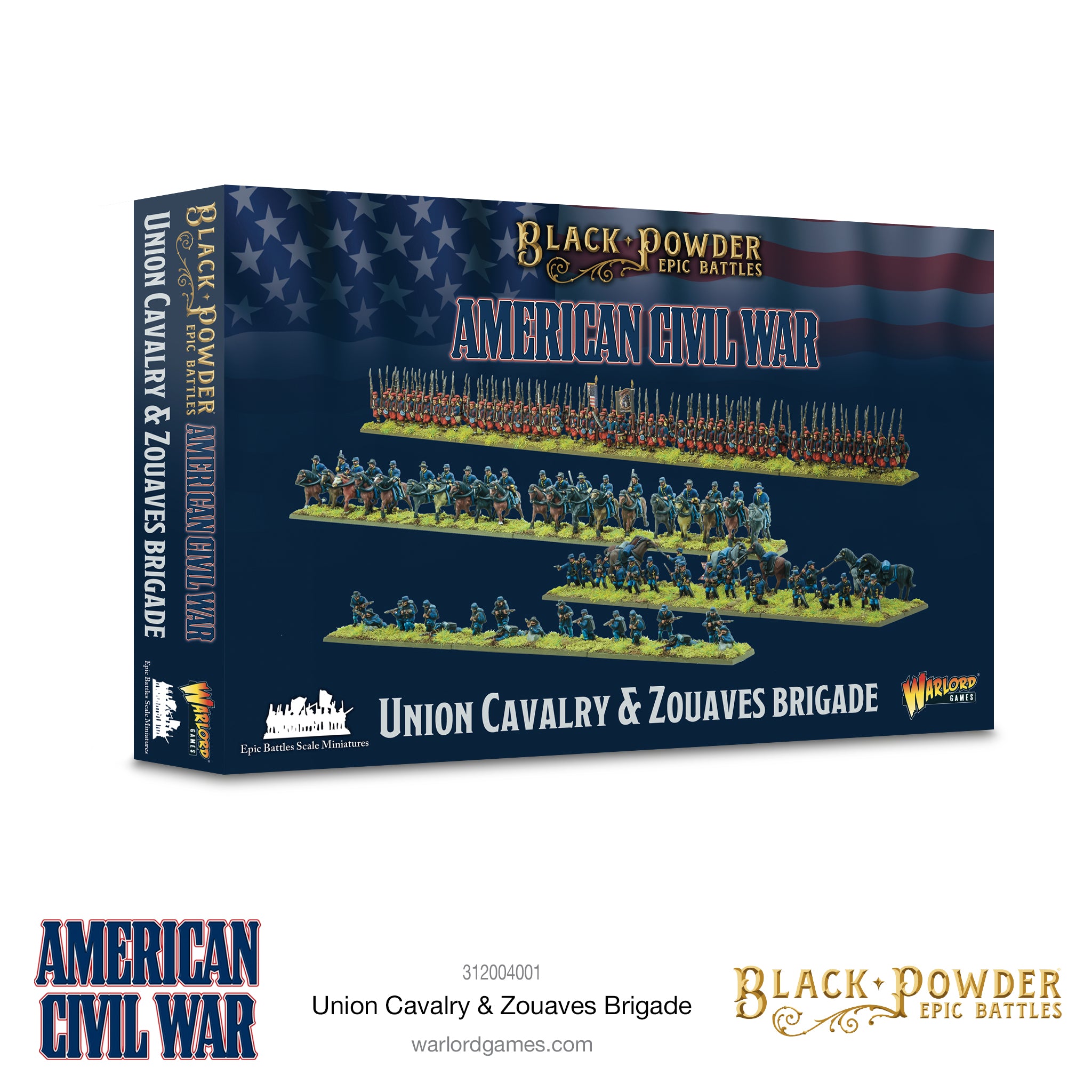 Black Powder Epic Battles - American Civil War Union Cavalry & Zouaves Brigade