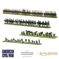 Black Powder Epic Battles - American Civil War Confederate Cavalry & Zouaves Brigade