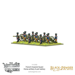 Black Powder Epic Battles: Waterloo - French Imperial Guard Horse artillery 6-pdr battery