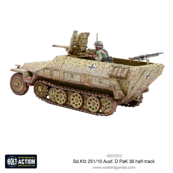 Sd.Kfz 251/10 ausf D (37mm Pak) Half Track