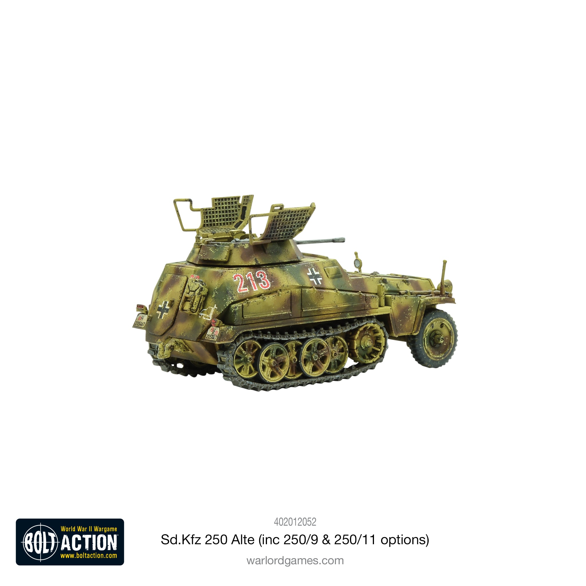 Sd.Kfz 250 (Alte) Half-Track (Options For 250/1, 250/9 & 250/11 Variants)