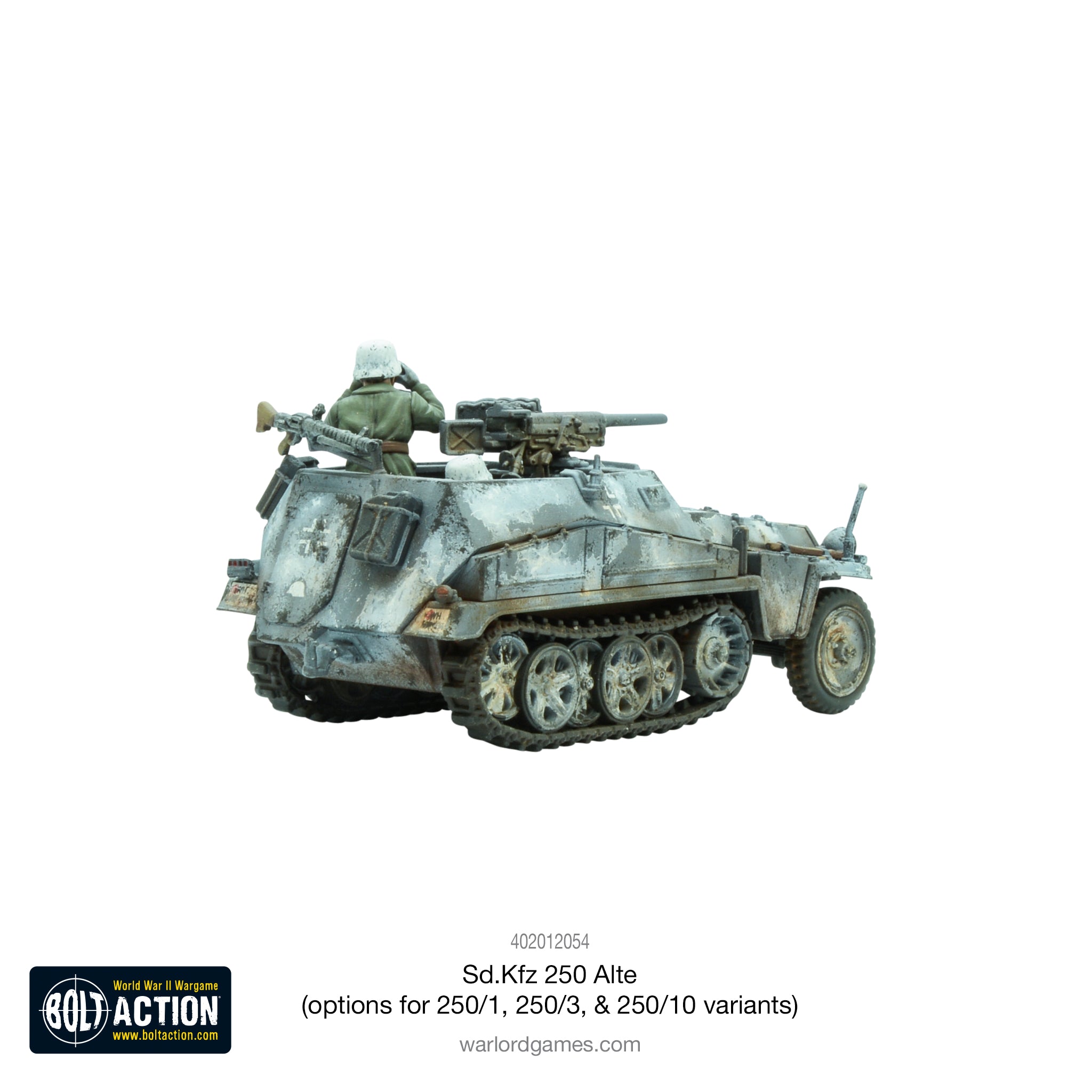 Sd.Kfz 250 (Alte) half-track (options to make 250/1, 250/3 or 250/10 variants)