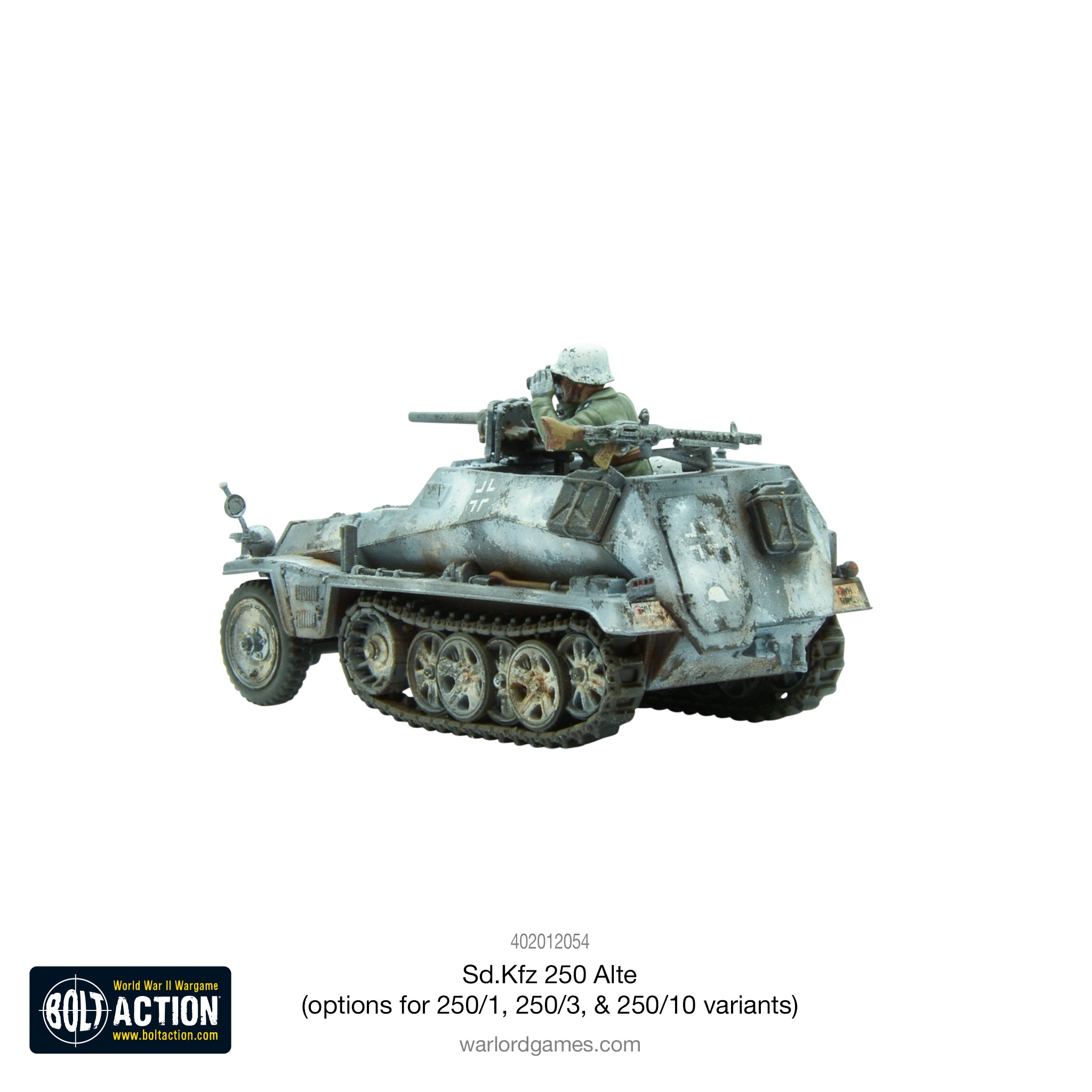 Sd.Kfz 250 (Alte) half-track (options to make 250/1, 250/3 or 250/10 variants)