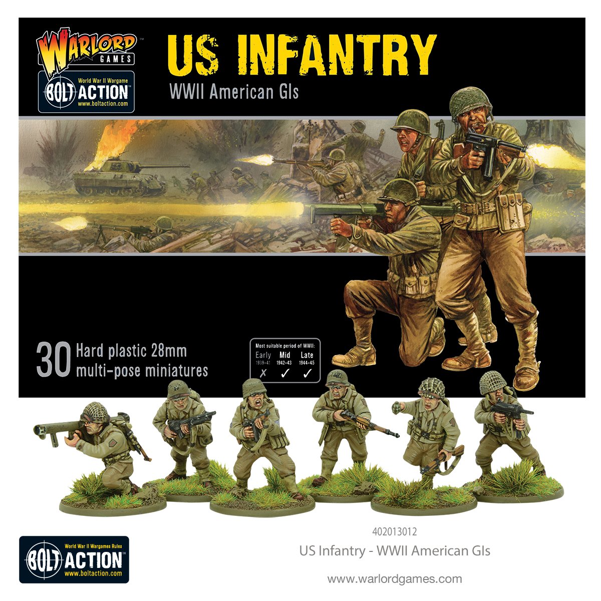 Bolt Action: Infanterie américaine