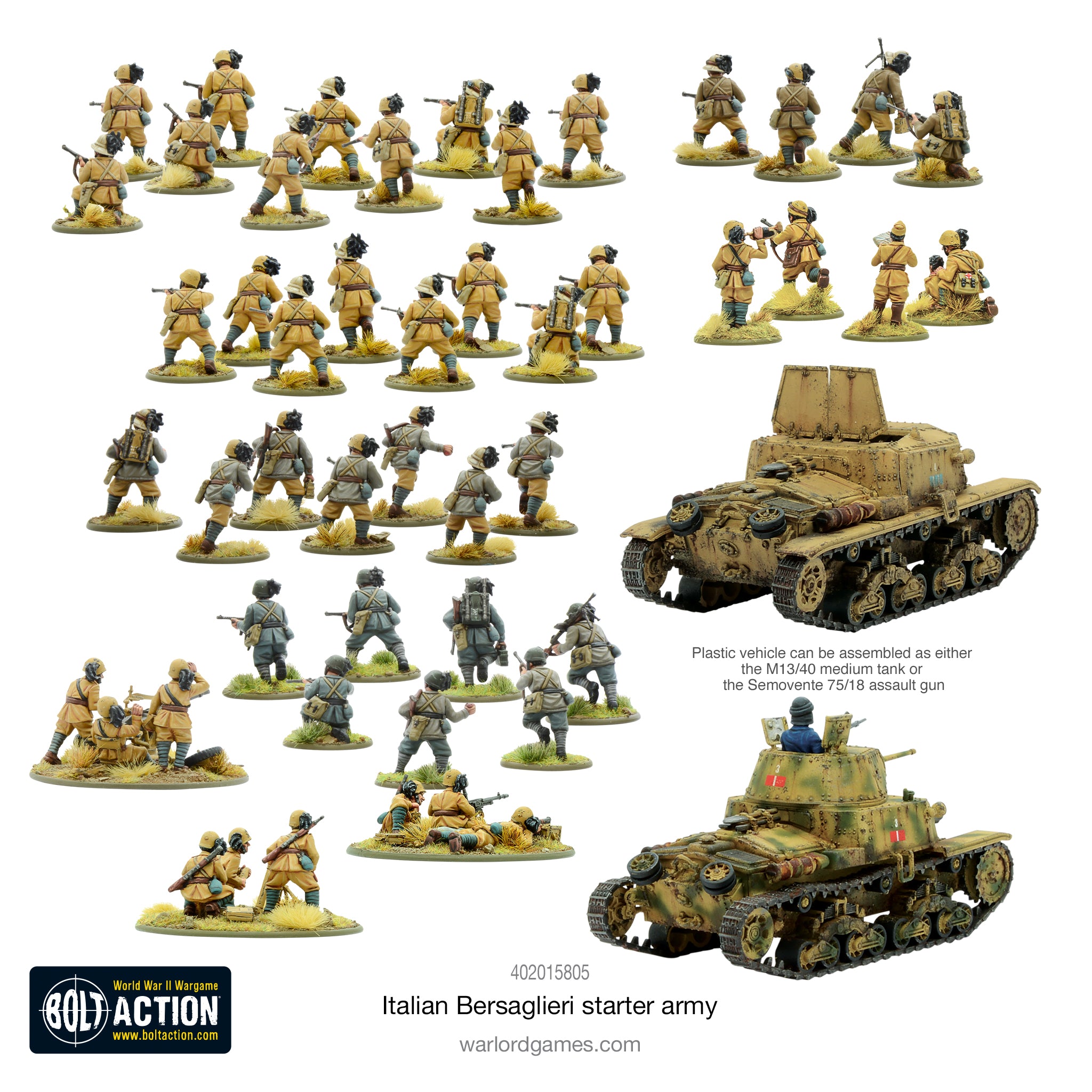 Bolt Action: Italian Bersaglieri Starter Army