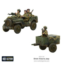 British Airborne Jeep & Trailer