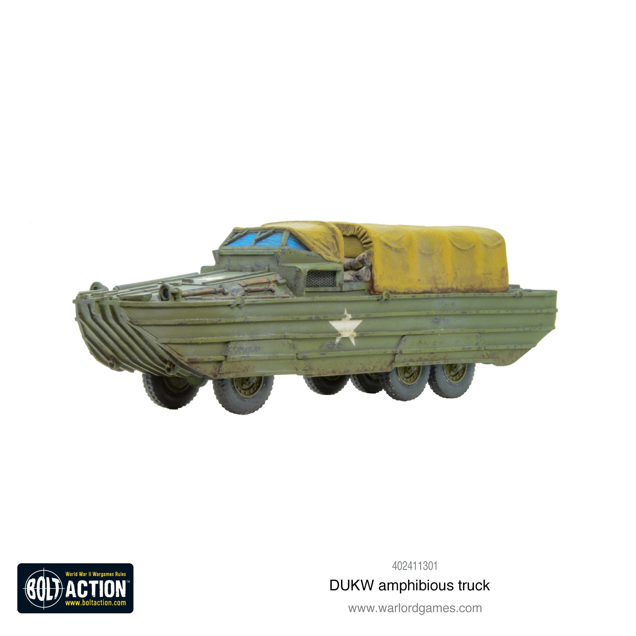 DUKW amphibious truck