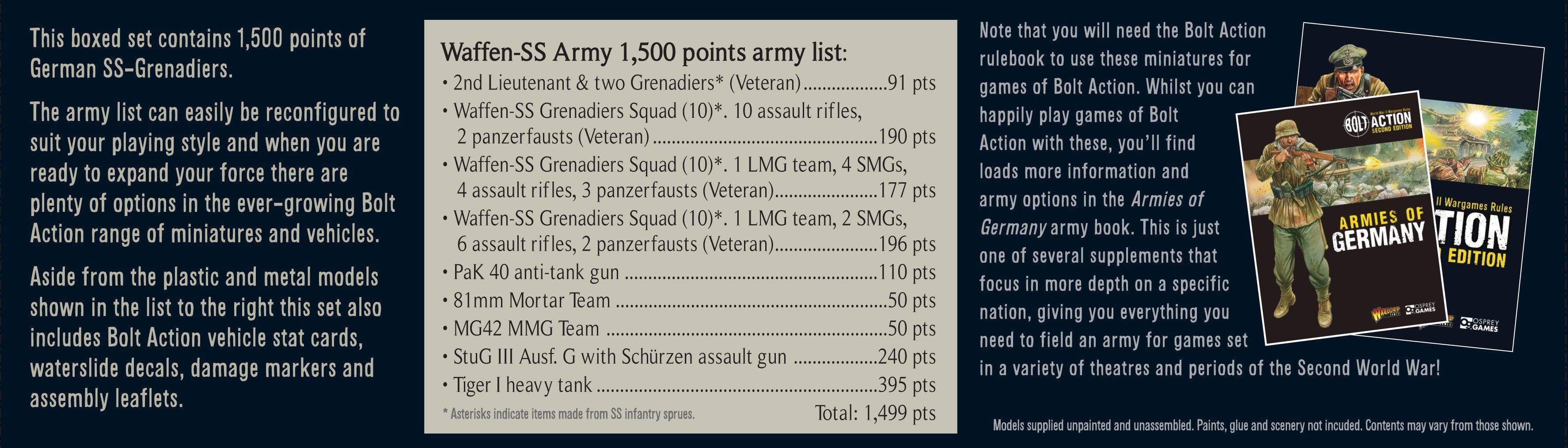 Waffen SS Starter Army