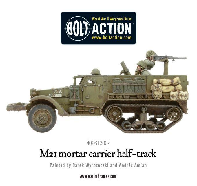 M21 Mortar Carrier Half-track