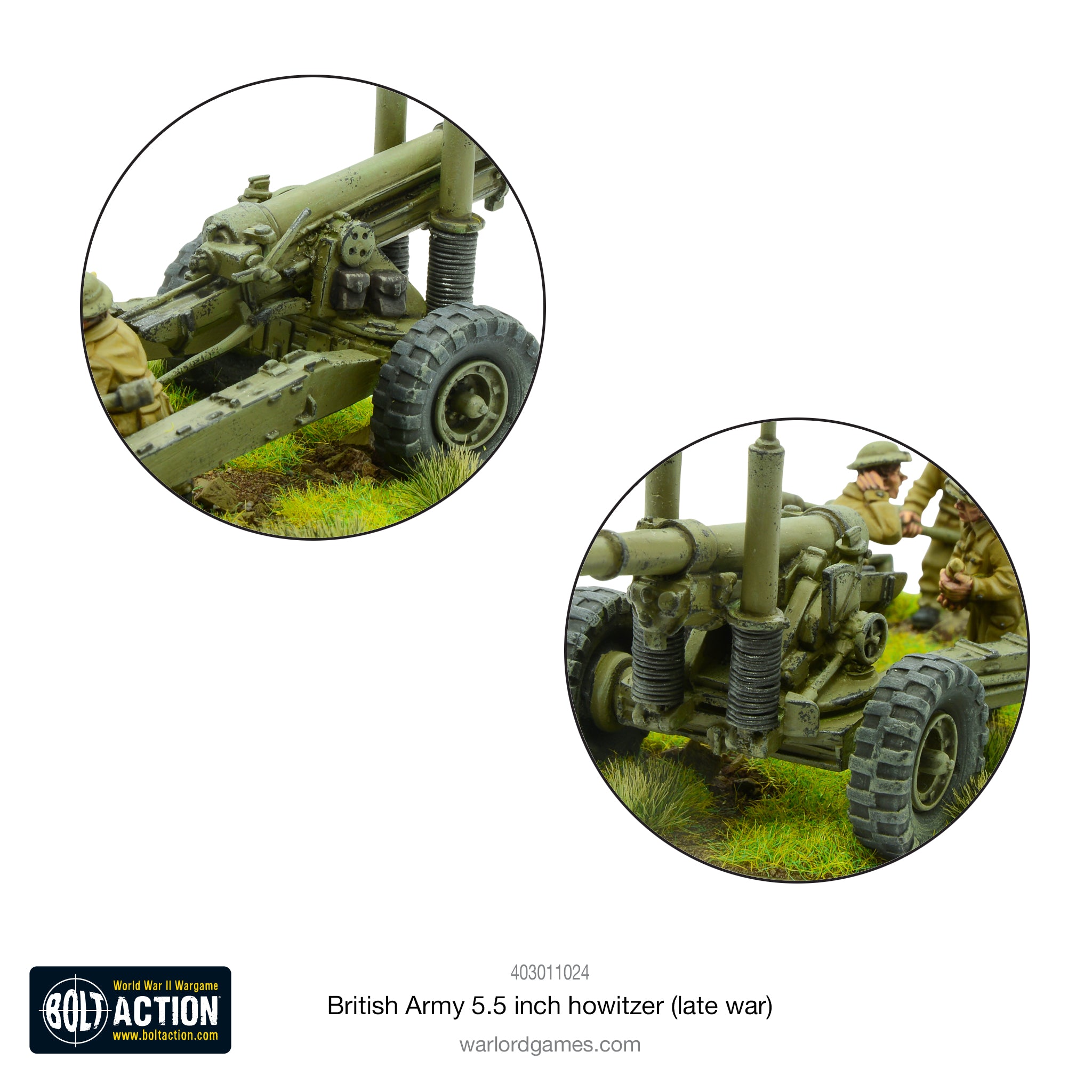 British Army 5.5 inch Howitzer (Late War)