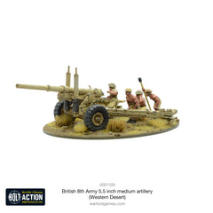 British 8th Army 5.5 inch medium artillery (Western Desert)