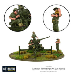 Australian 40mm Bofors AA gun (Pacific)