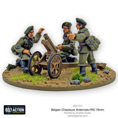 Belgian Chasseurs Ardennais  FRC 76mm infantry gun