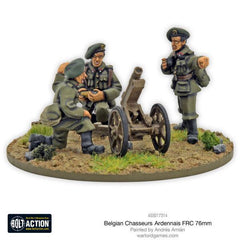 Belgian Chasseurs Ardennais FRC 76mm infantry gun