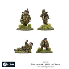 Polish Airborne light mortar teams