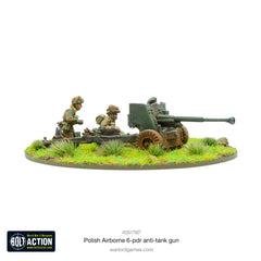 Polish Airborne 6-pdr anti-tank gun