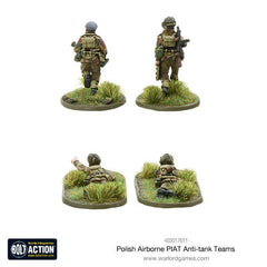 Polish Airborne PIAT anti-tank teams