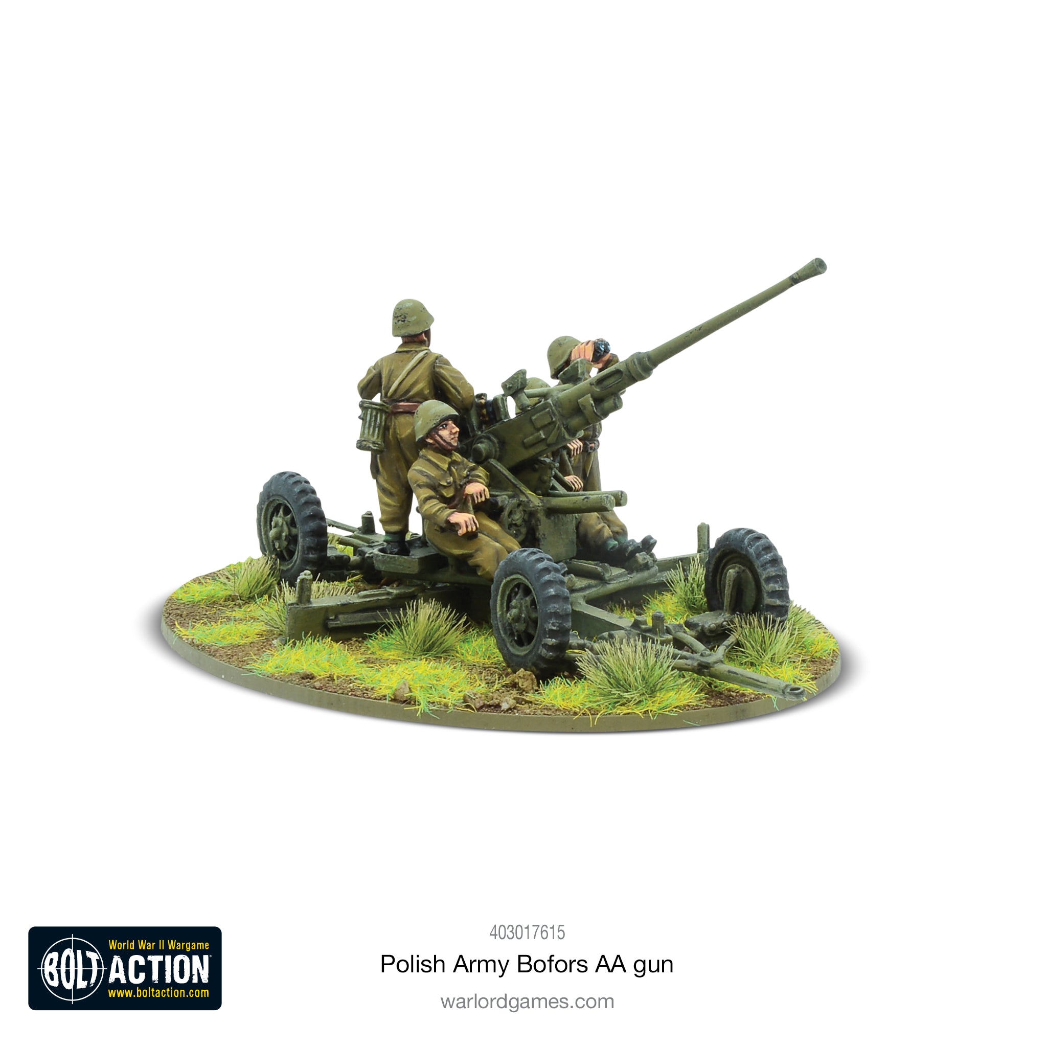 Polish Army Bofors AA gun