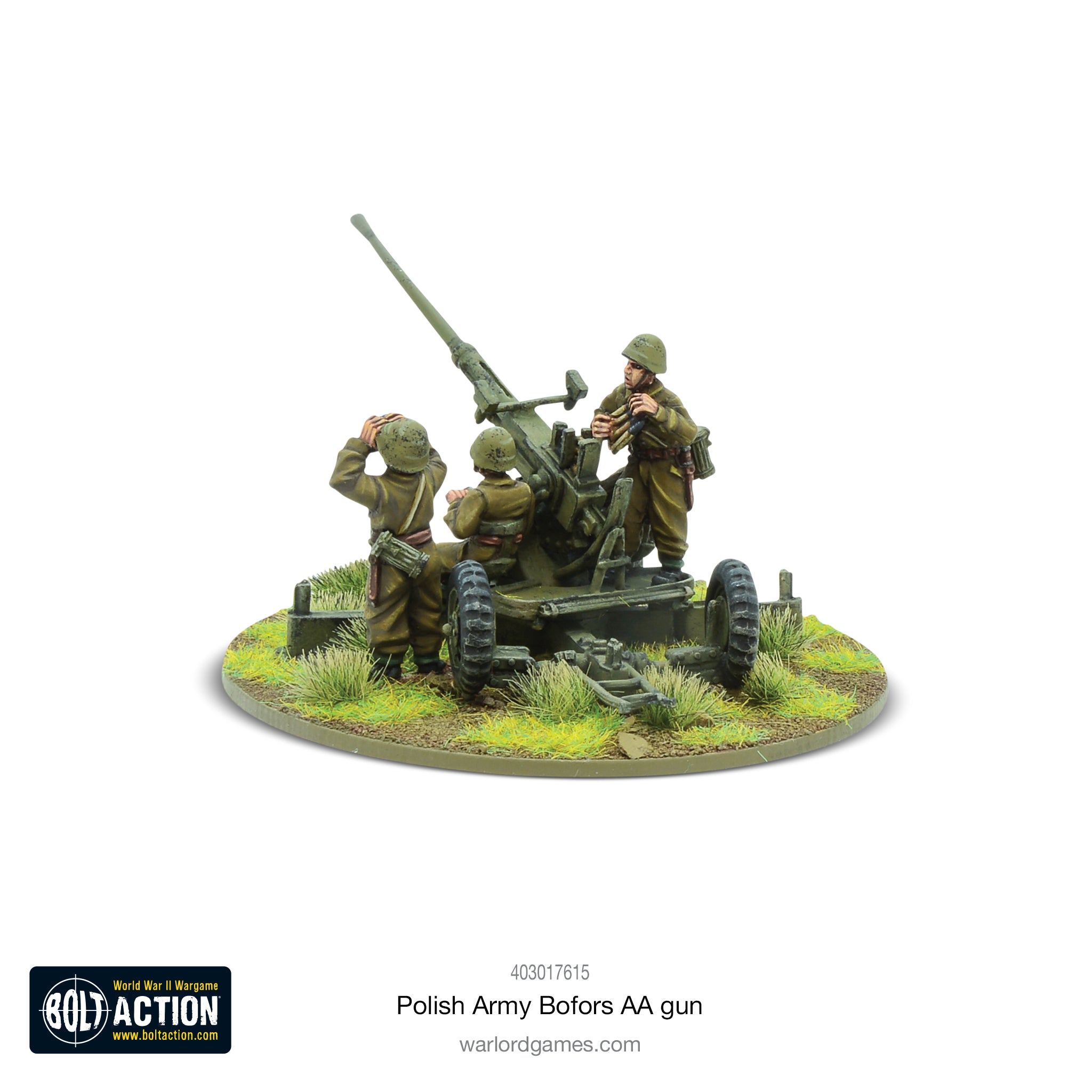 Polish Army Bofors AA gun