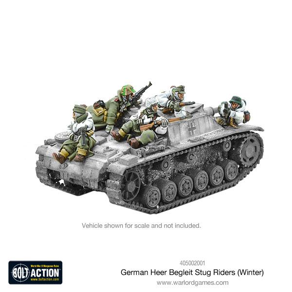 German Heer Begleit Stug riders (Winter)