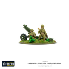 Korean War: Chinese PVA 75mm pack howitzer