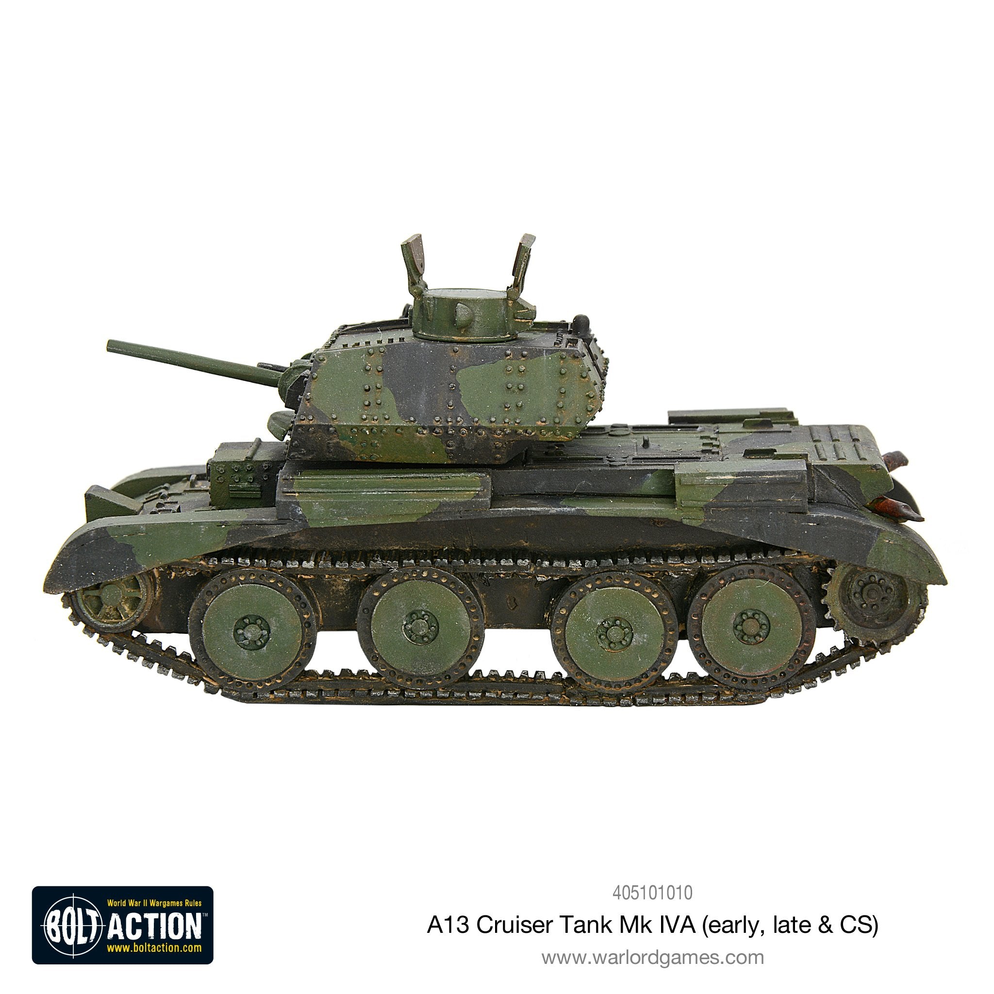 A13 cruiser tank Mk IVA (early, late & CS)