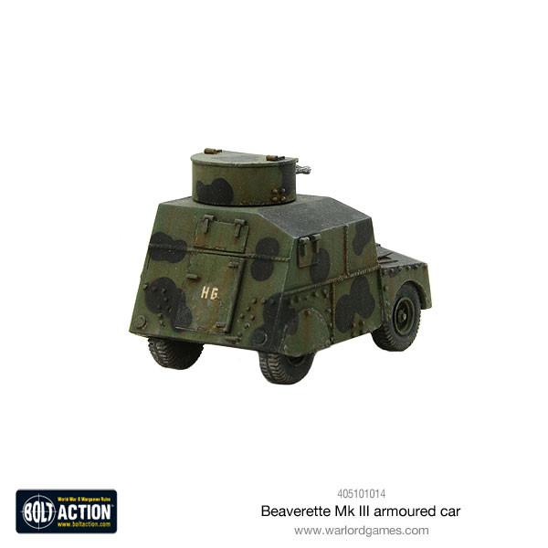 Beaverette MKIII armoured car