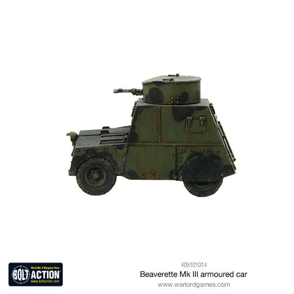 Beaverette MKIII armoured car