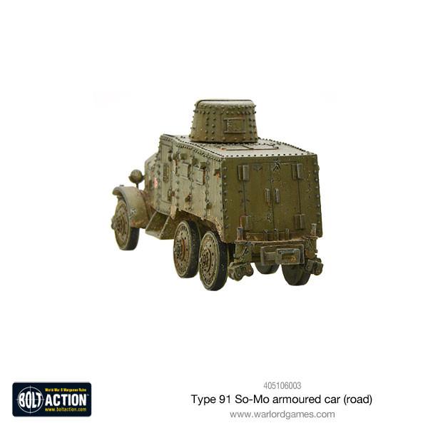 Type 91 So-Mo armoured car (road)