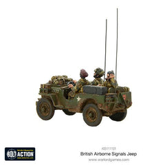 British Airborne Signals Jeep