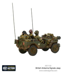 British Airborne Signals Jeep