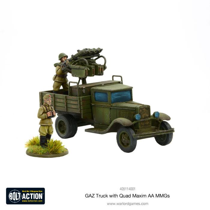 GAZ Truck with Quad Maxim AA MMGs