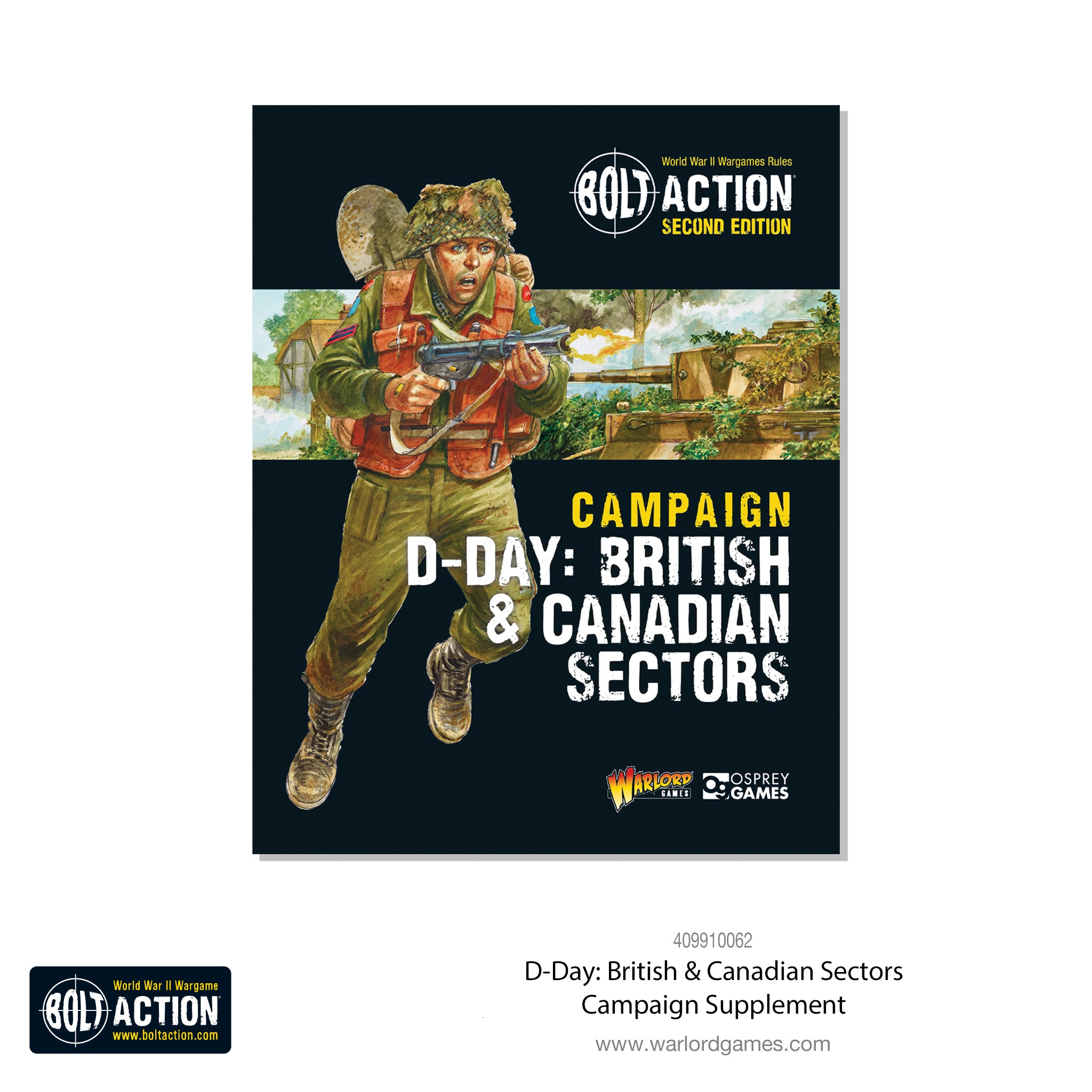 D-Day: British & Canadian Sectors - Bolt Action Theatre Book