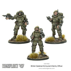 British Galahad Armoured Infantry Officers