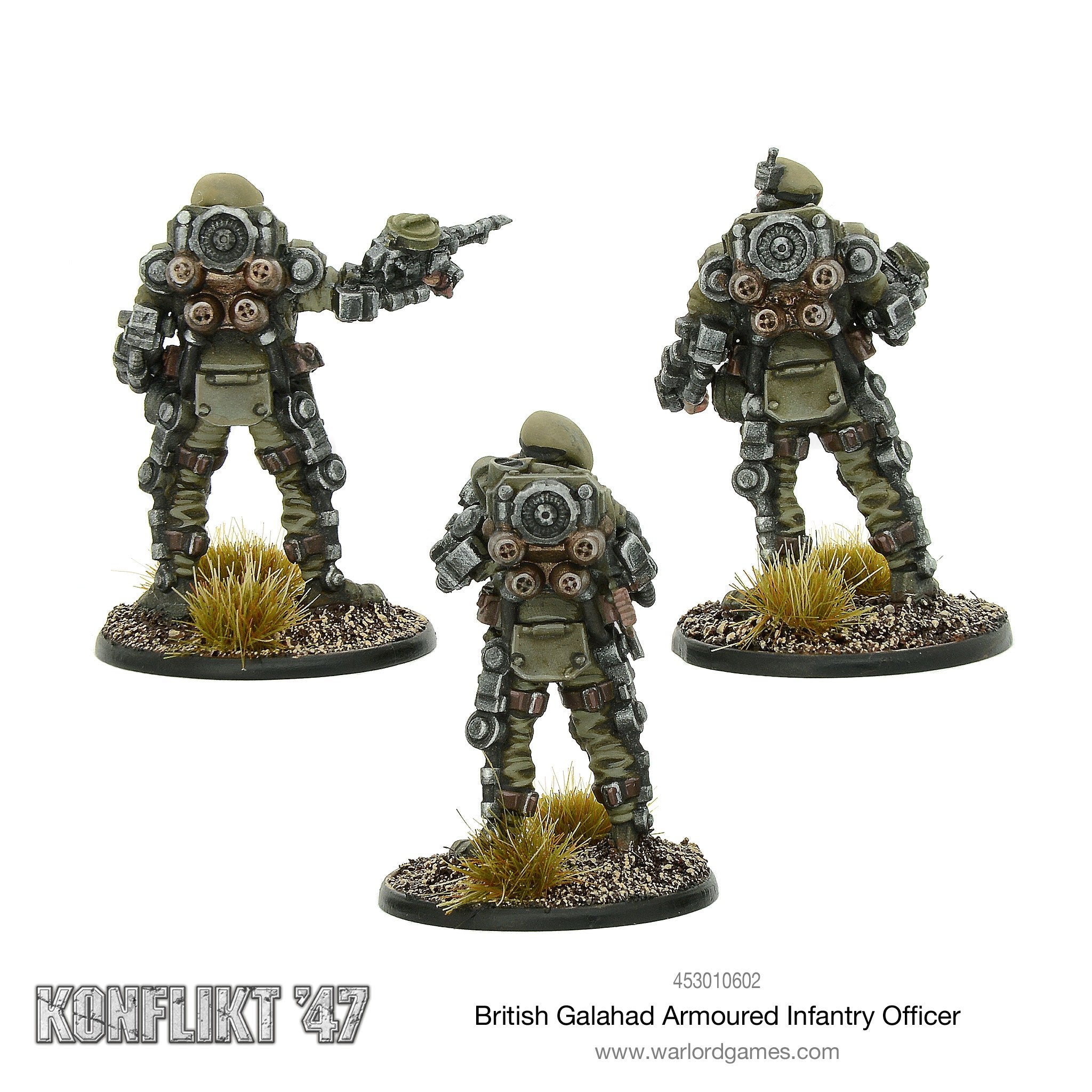 British Galahad Armoured Infantry Officers