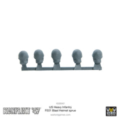 US Heavy Infantry FE01 Blast Helmet sprue