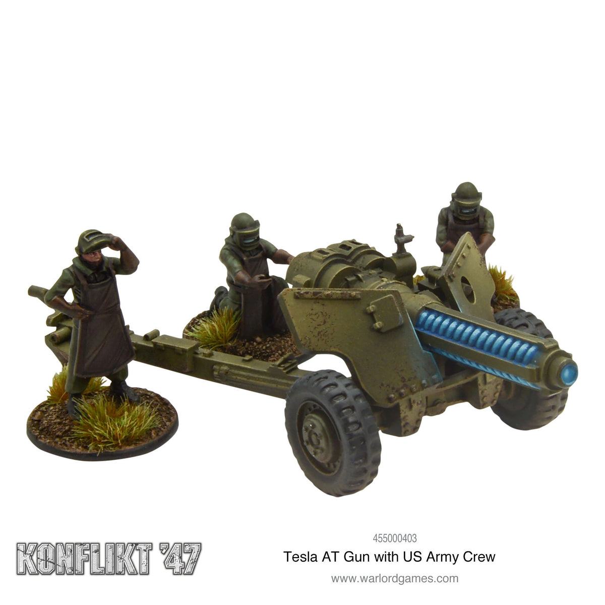 Tesla AT Gun (US Army crew)