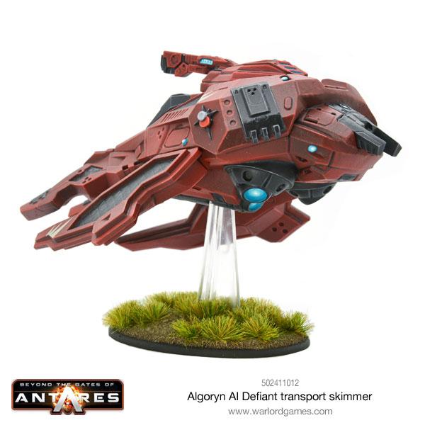 Algoryn AI Defiant transport skimmer