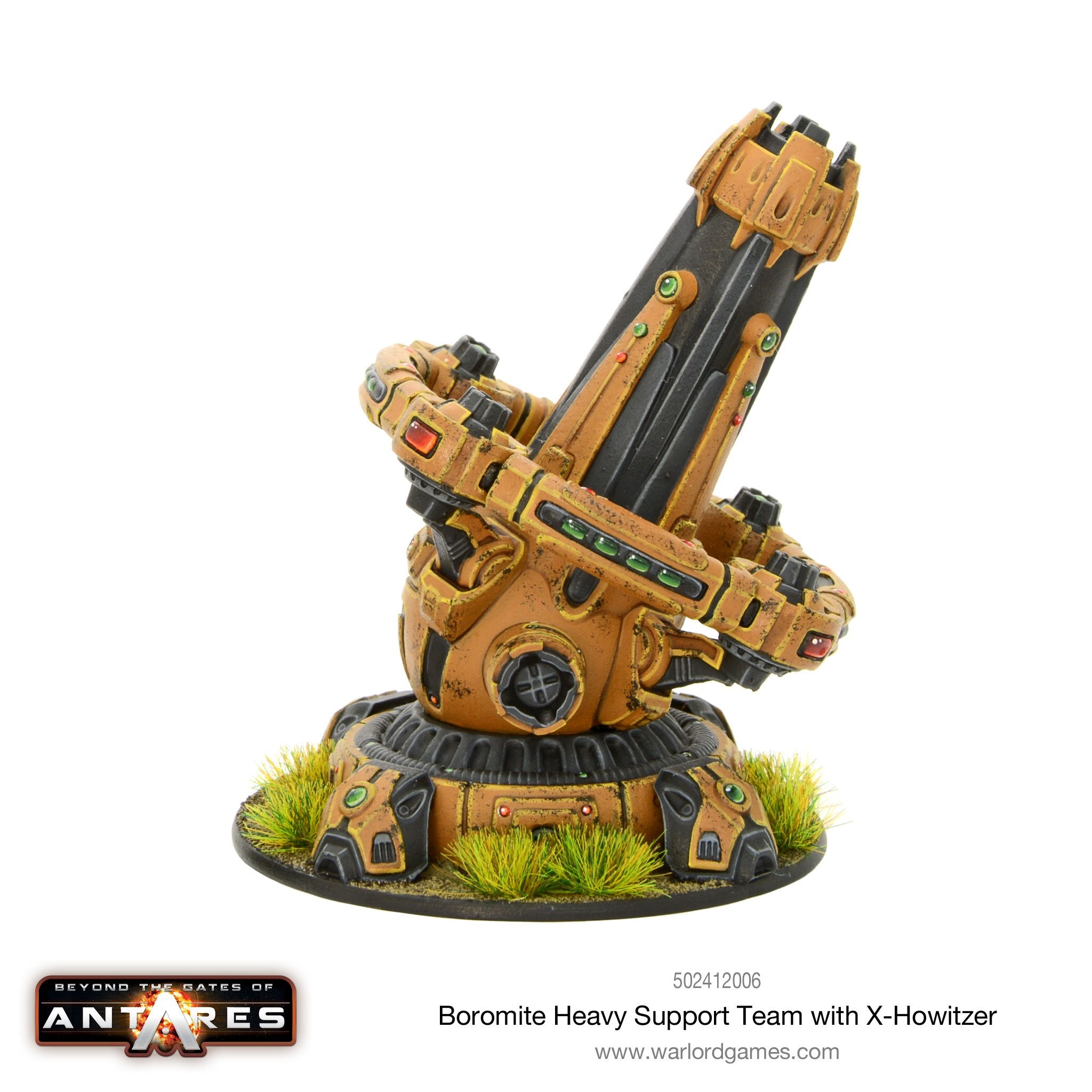 Boromite heavy support team with X-Howitzer