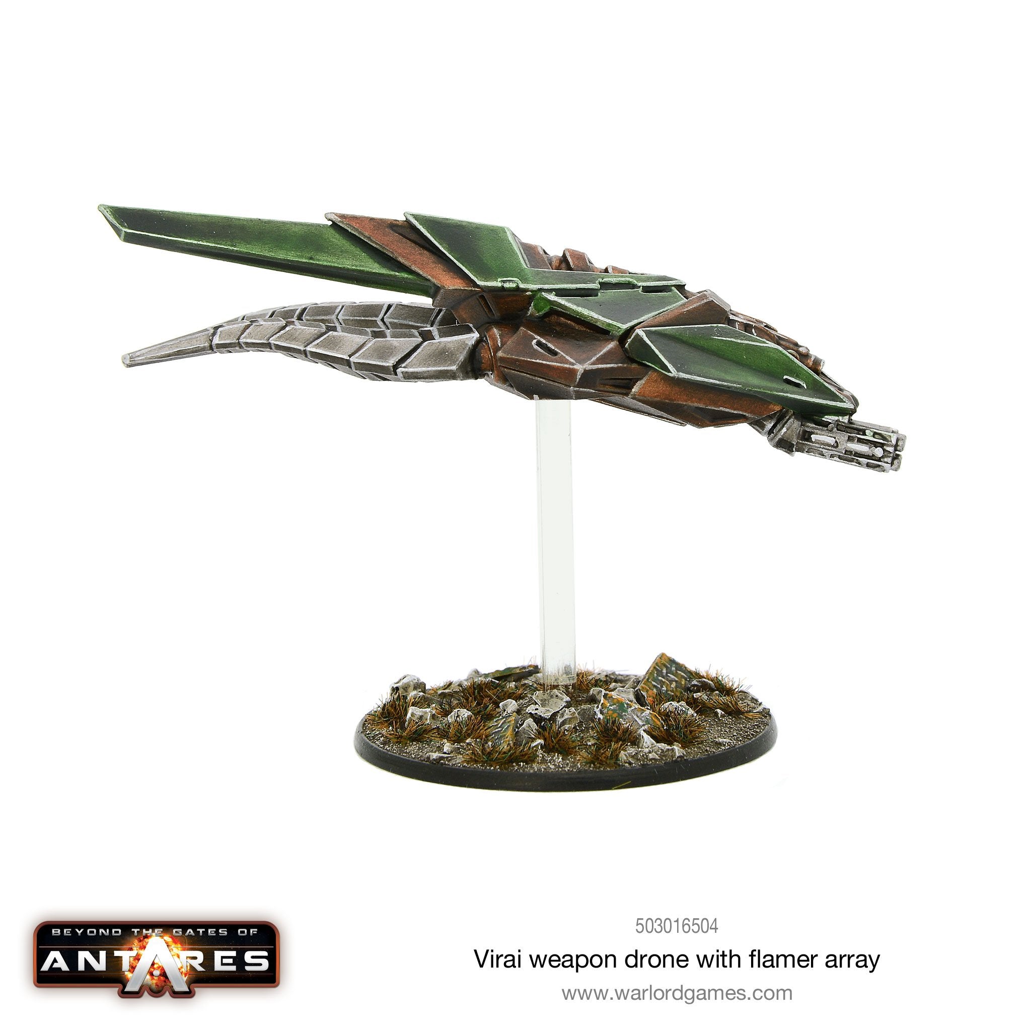 Virai Dronescourge weapon drone with flamer array