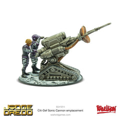 Judge Dredd: Citi-Def Sonic Cannon emplacement