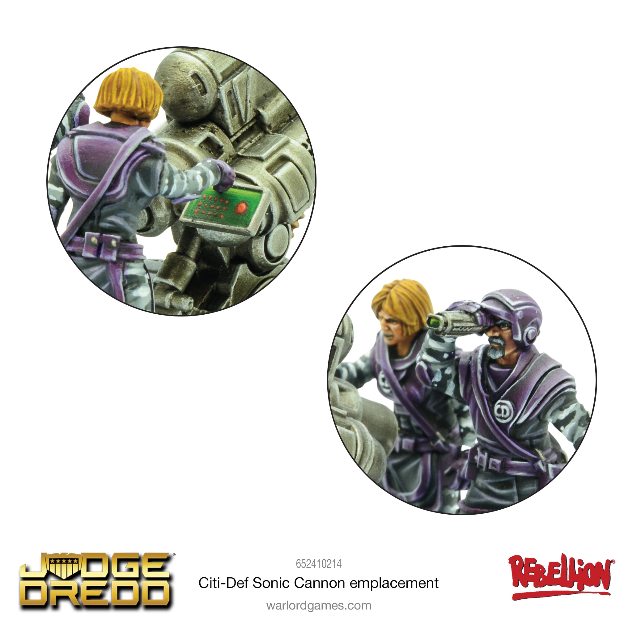 Judge Dredd: Citi-Def Sonic Cannon emplacement