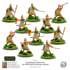 Inca Warband Starter Army with FREE Mythic Americas Rulebook