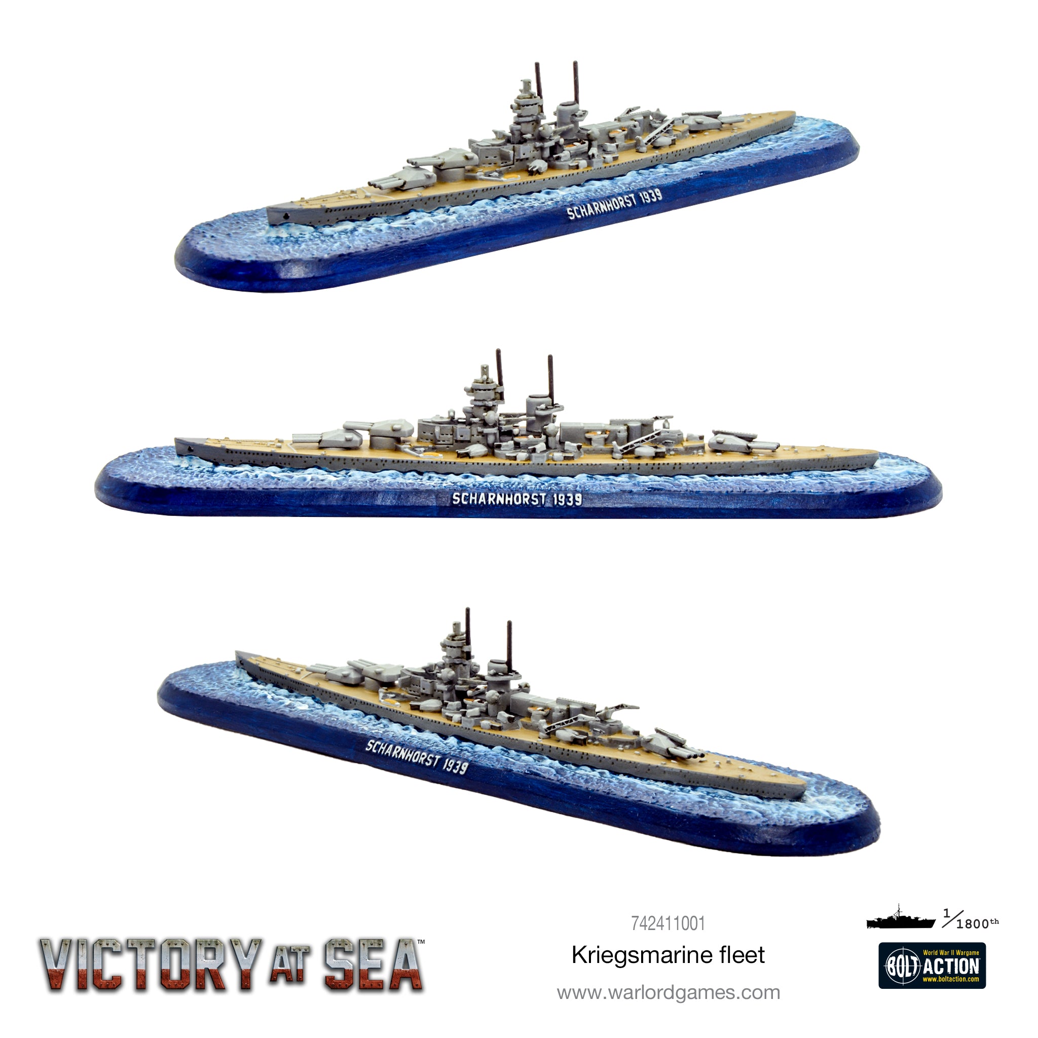 Victory at Sea Kriegsmarine fleet