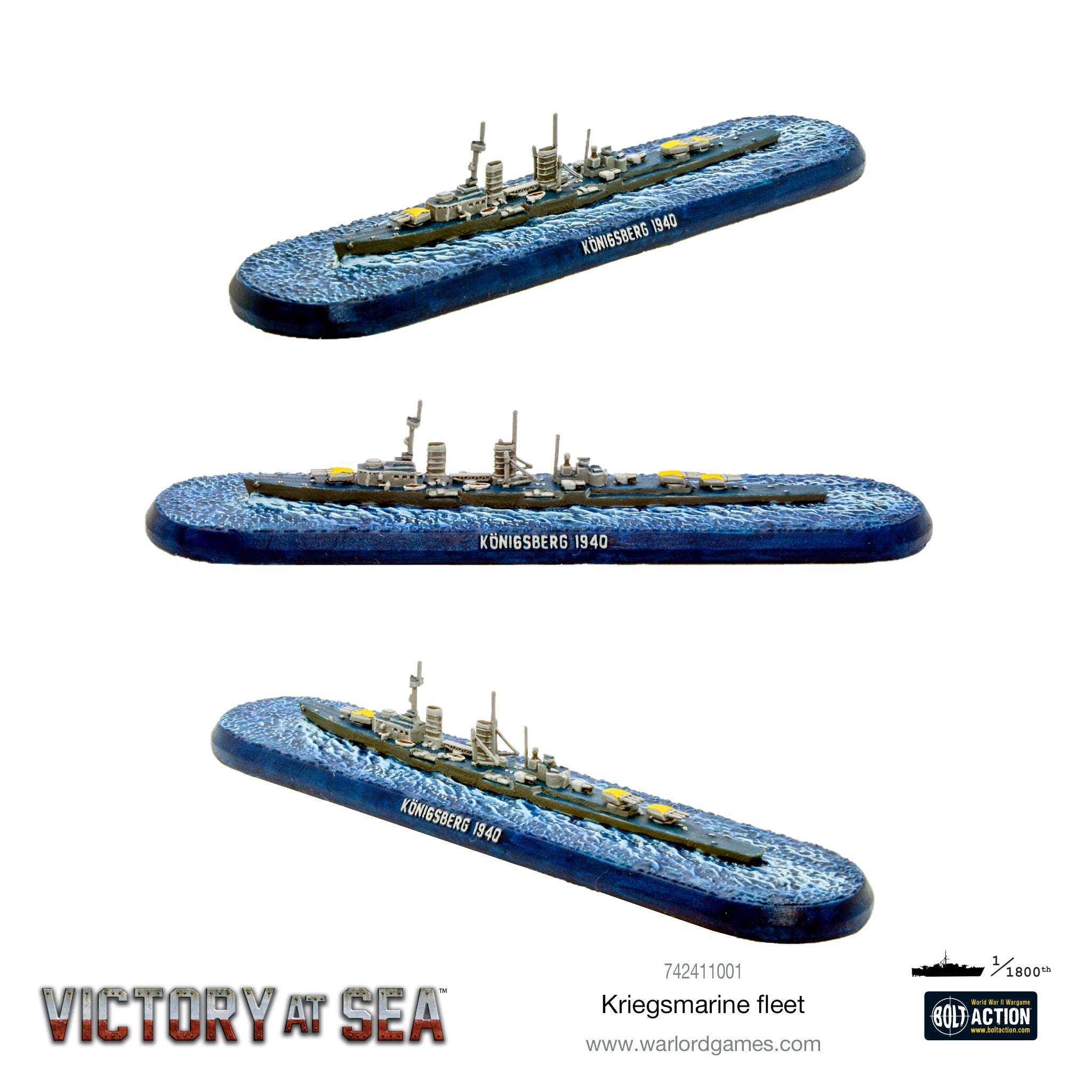 Victory at Sea Kriegsmarine fleet