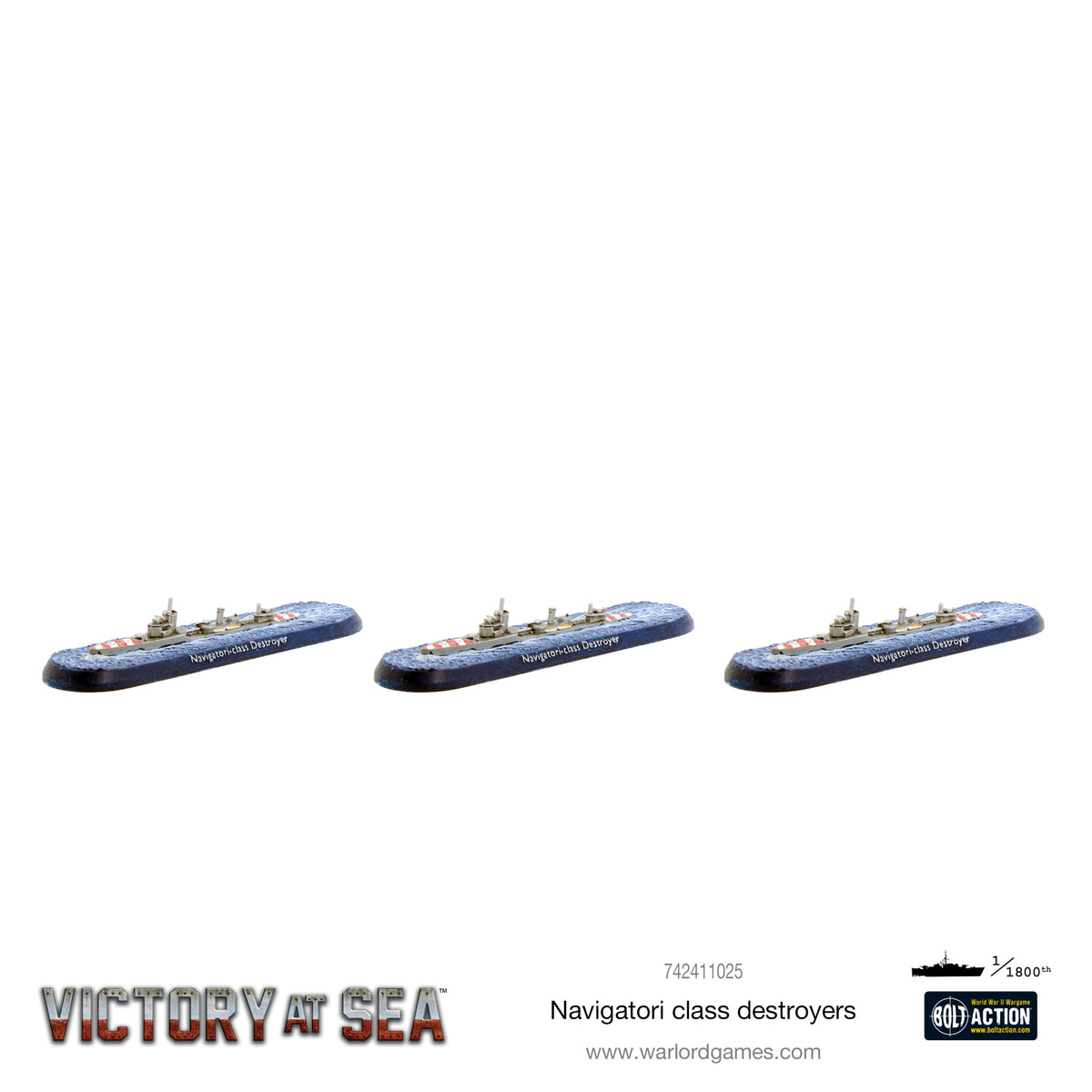 Victory at Sea - Navigatori-class destroyers