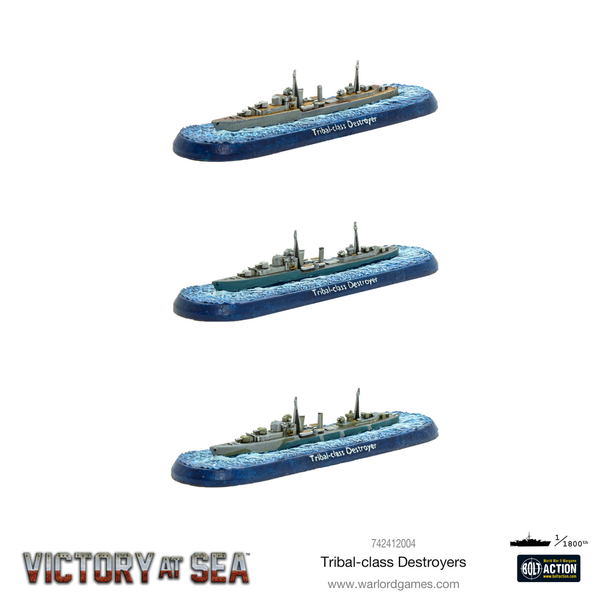 Victory at Sea - Tribal-class destroyers